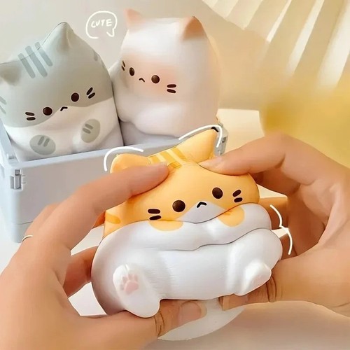Cartoon cat squishy toy - cat,
