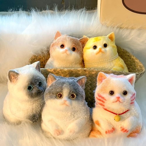 Silicone cat squishy fidget - squishy,