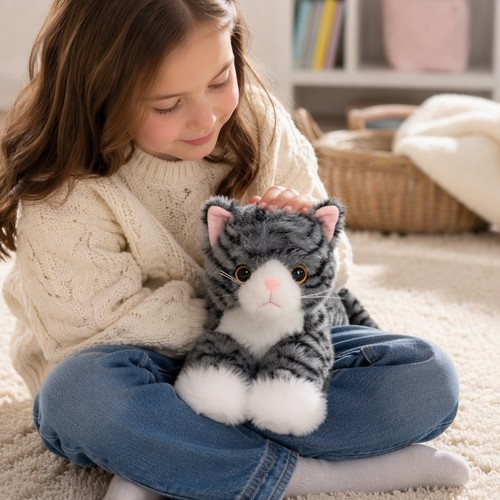 Cute realistic kitten - cute,