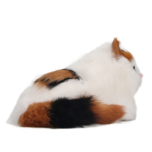 Lifelike plush cat doll - —lifelike,