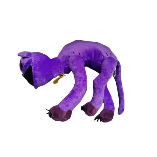 Smiling cat plush toy soft - cat, toy,