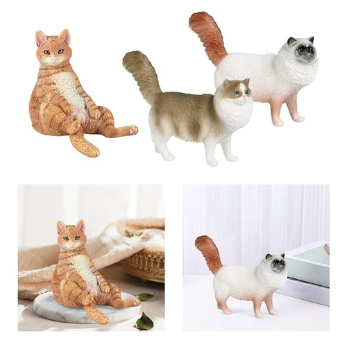 Cat figurines for kids - figurines,