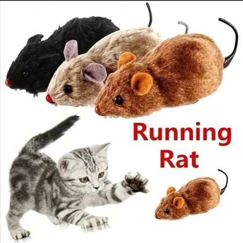 Running rat lifelike - -, plush
