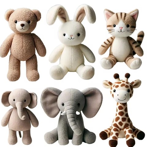 Soft plush teddy bear 20cm - soft,
