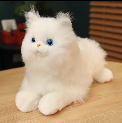 Persian cat plush toy soft - persian,