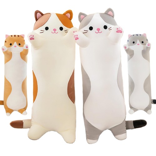 Long cat plush - cat, pillow,