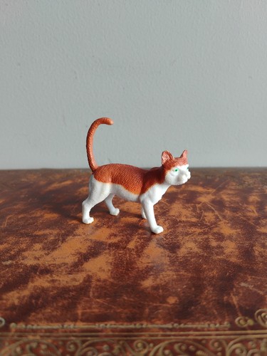 Ginger toy farm cat - ginger,