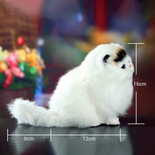 Realistic cat plush - plush, sound