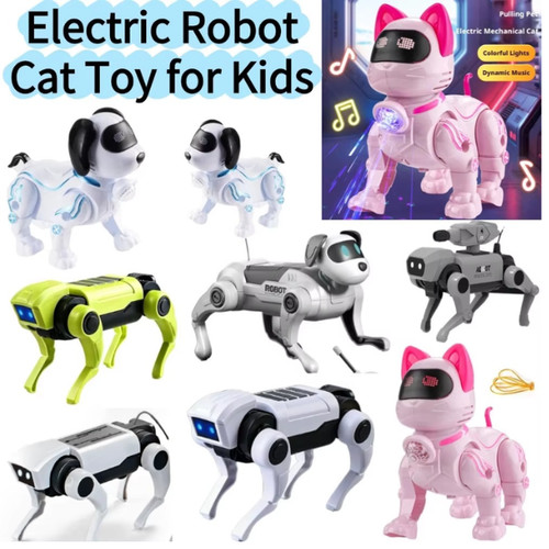 Walking robot cat toy - toy, kids