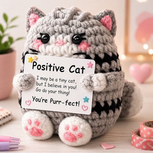 Plushy cat toy for kids - toy,
