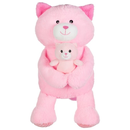 Mum baby animal plush toy - toy,